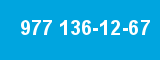 977 136-12-67 977 136-12-67
